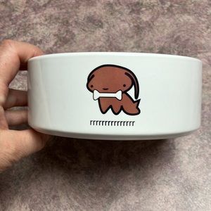 Ceramic Dog Bowl Medium Size